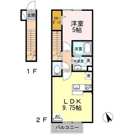 ラヴィエベル三鷹の物件間取画像